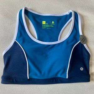 Exercise Crop Top Sports Bra w/ Pockets! - small